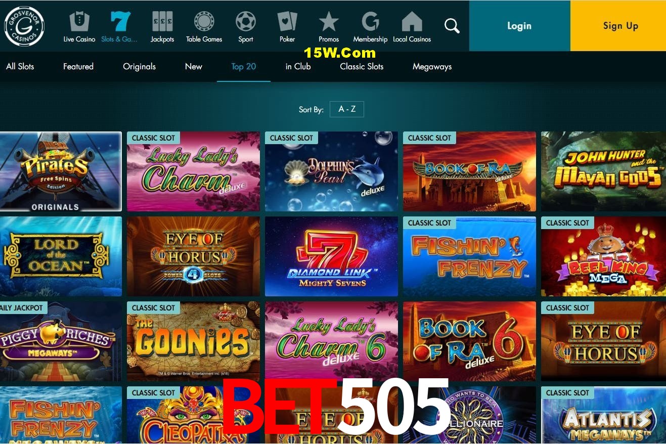 Slot Games Bet505